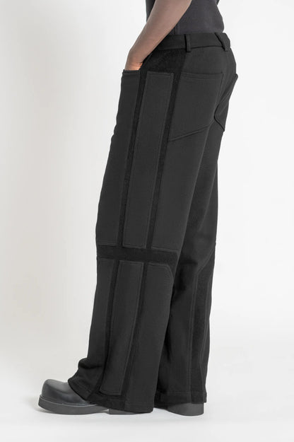 EVA TROUSERS WITH PANEL UNISEX