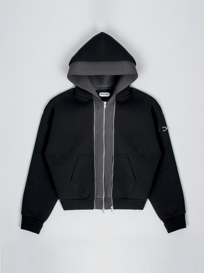 Double layered hoodie