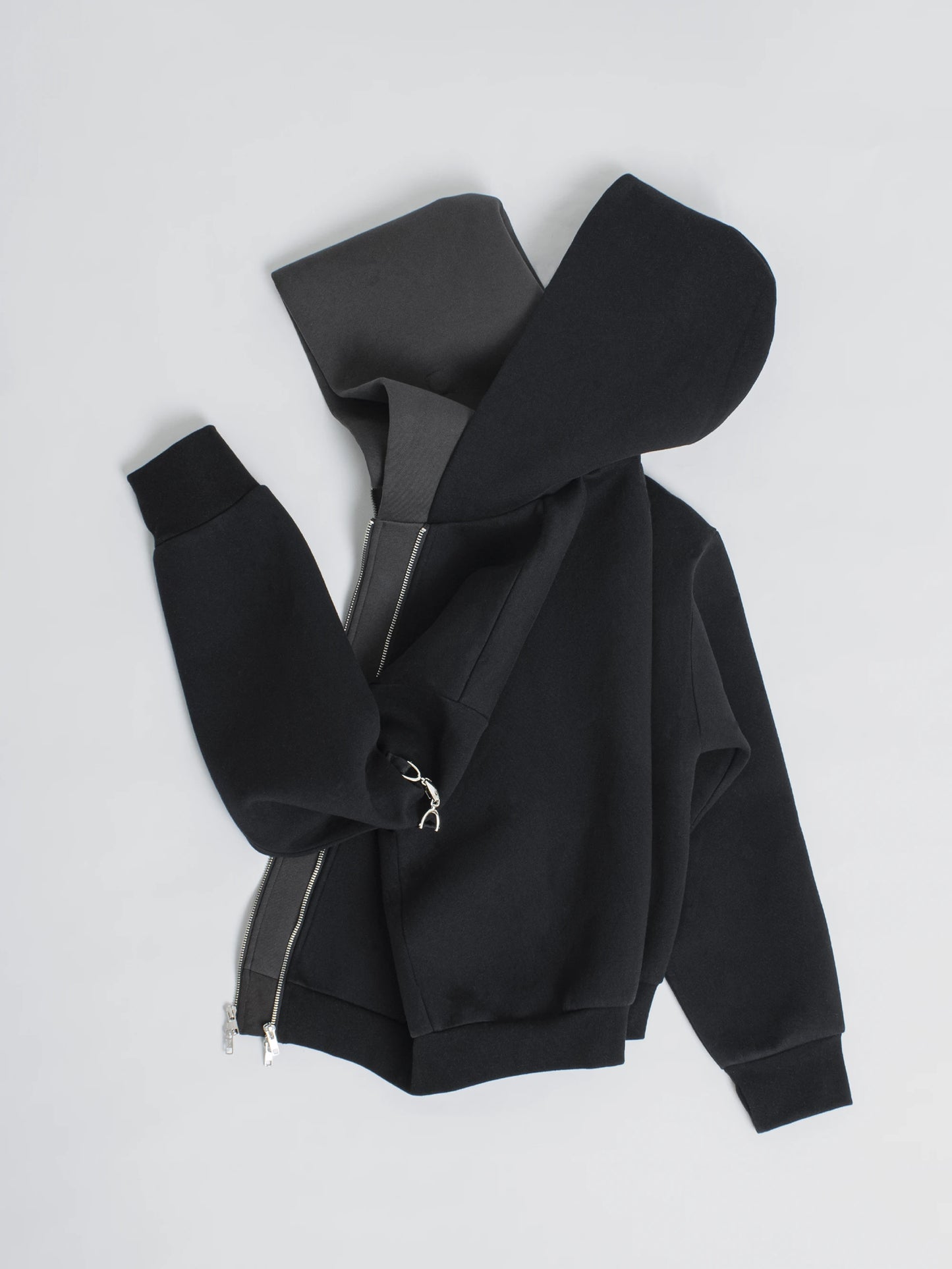 Double layered hoodie