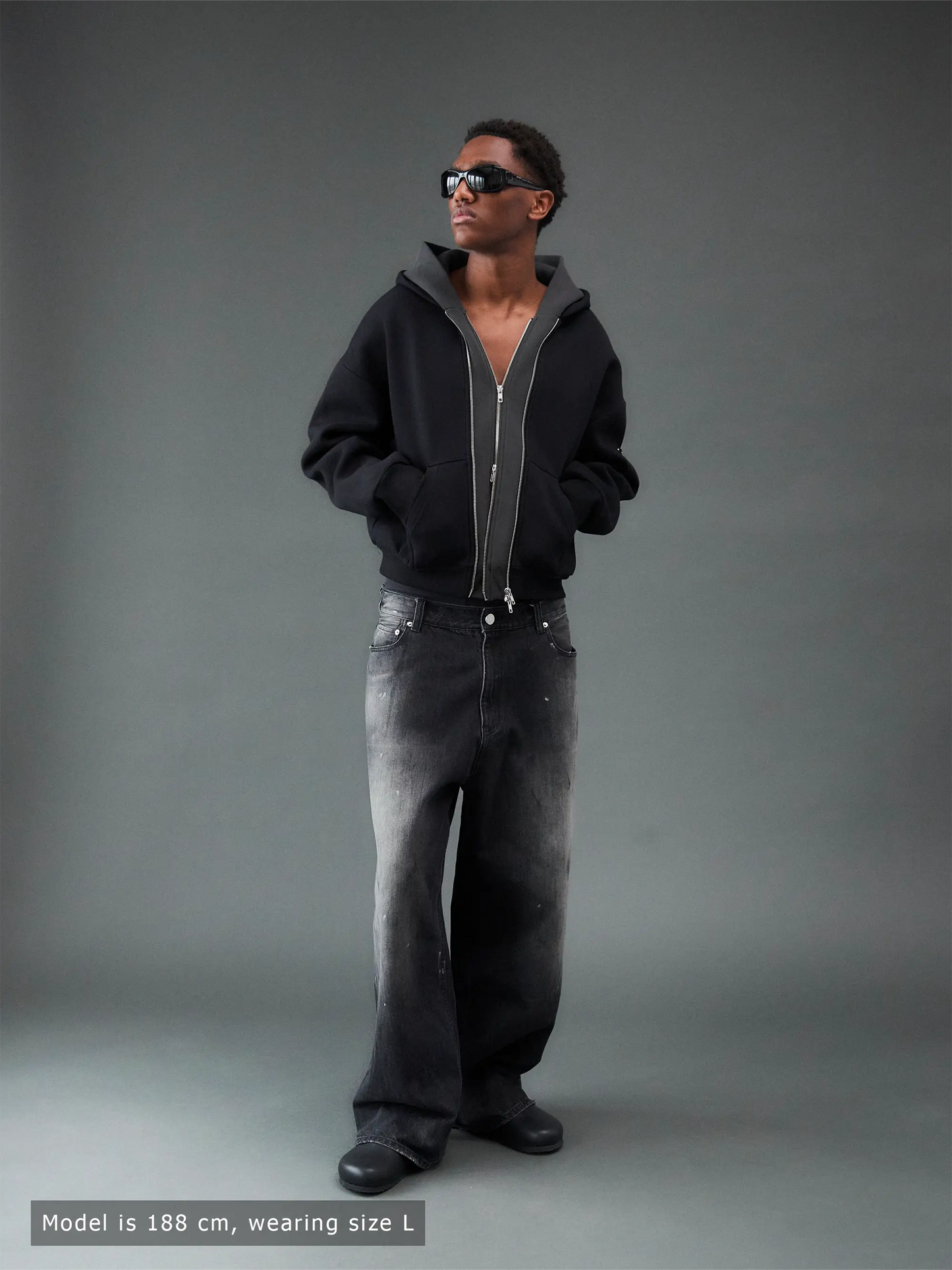 Double layered hoodie - Commoventi