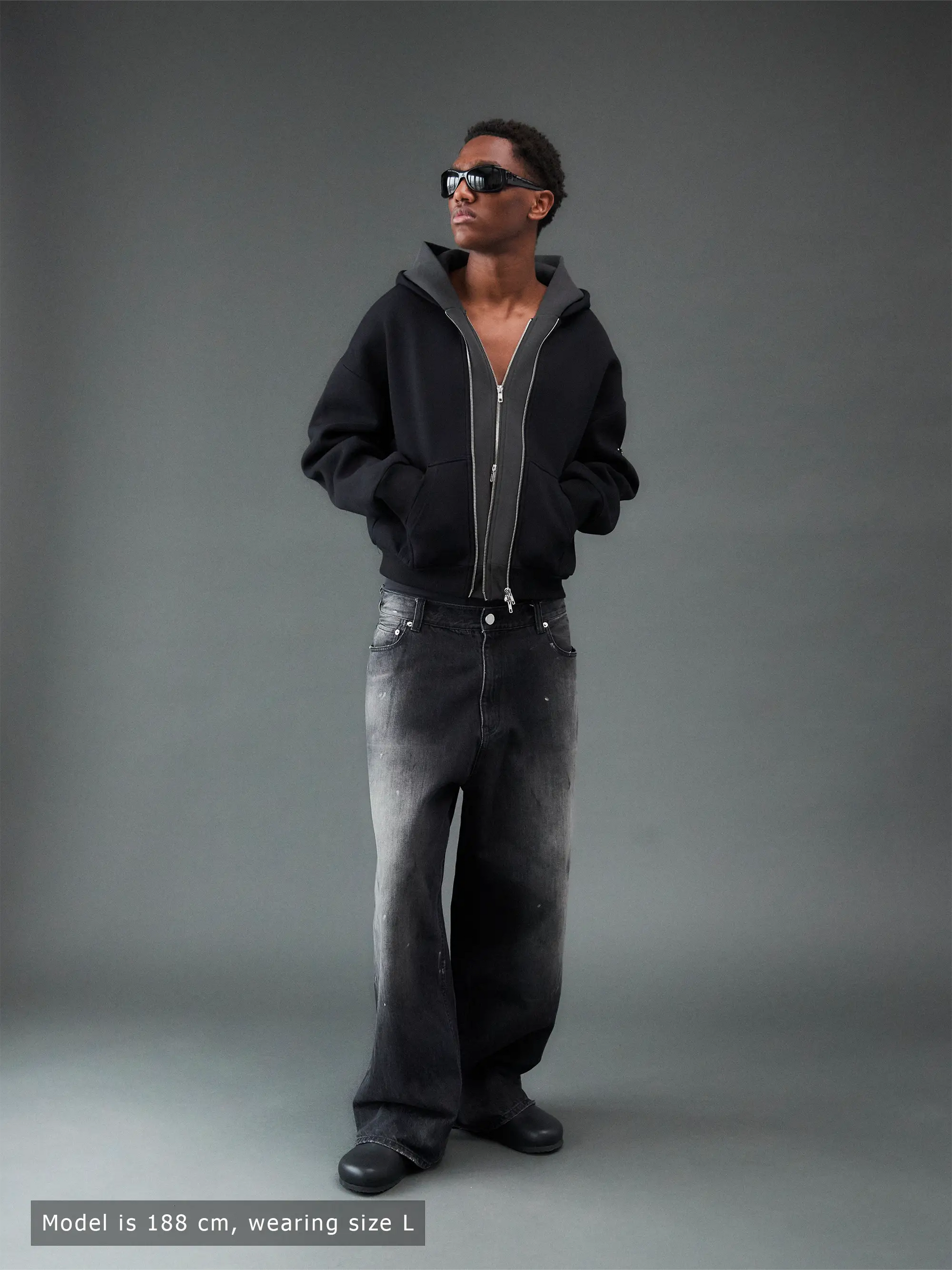 Double layered hoodie - Commoventi