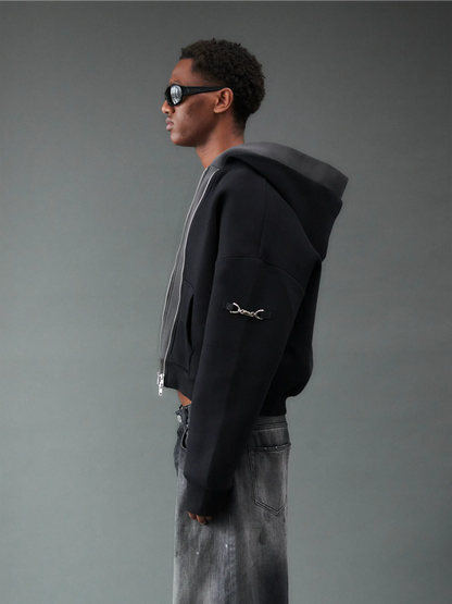Double layered hoodie