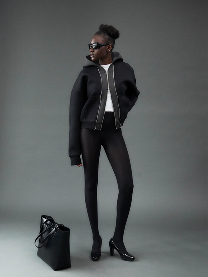 Double layered hoodie