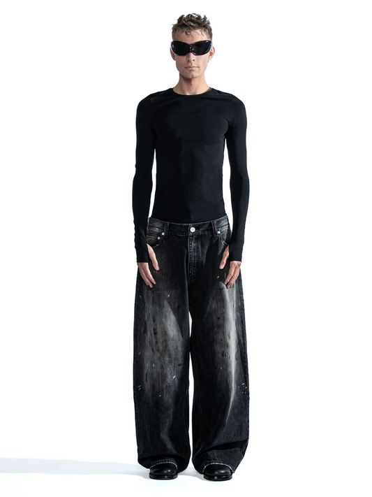 Super baggy jeans male